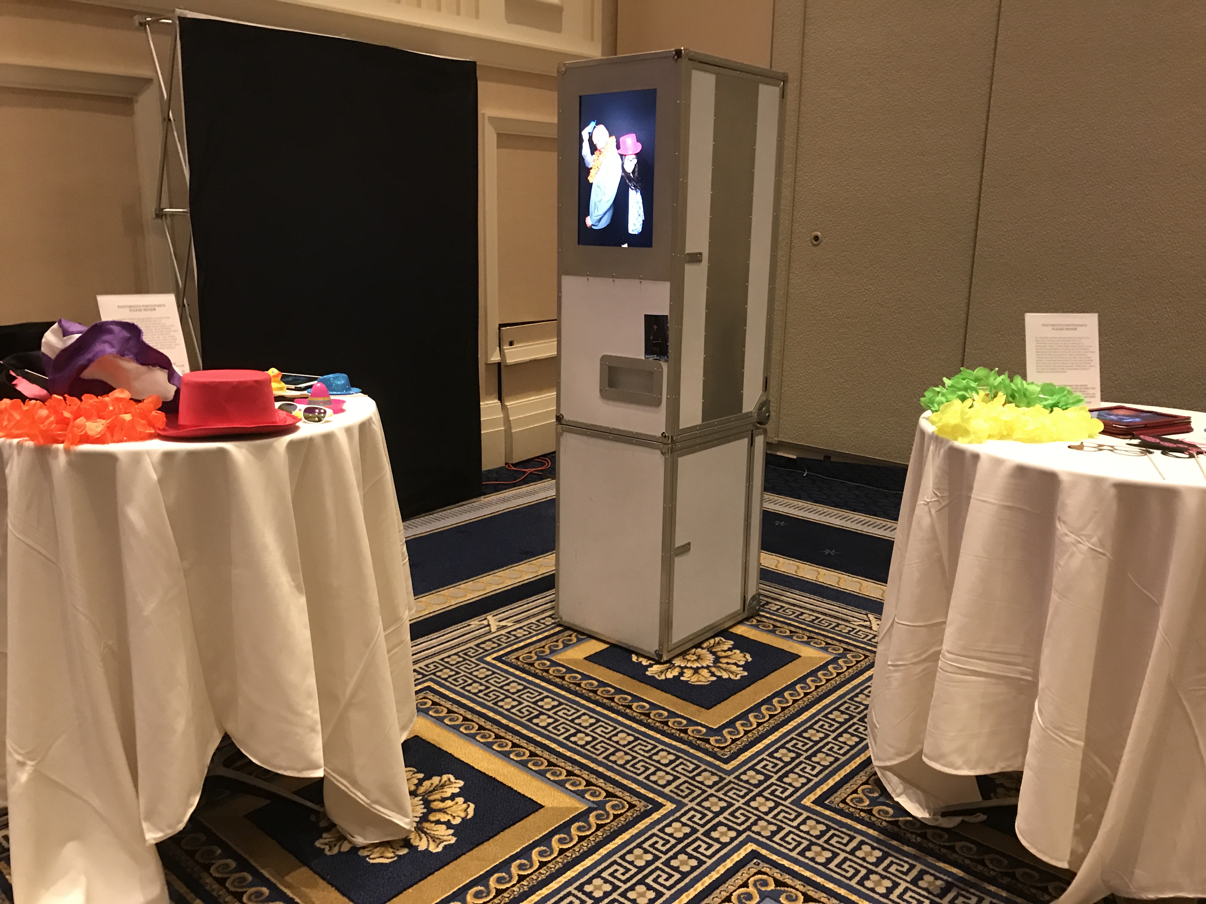 The One Open Air Booth - photo booth rental Raleigh NC