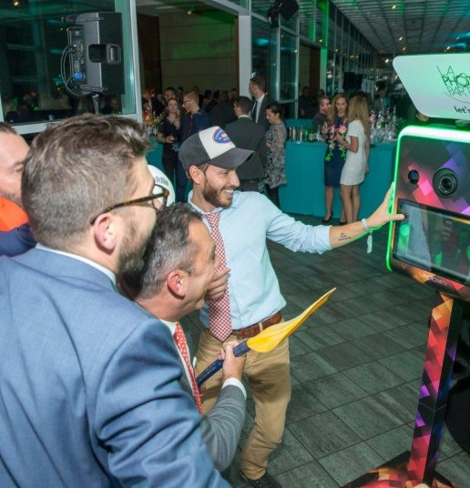 The Infinite Booth in action at a Raleigh event